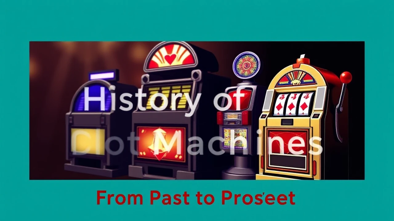 From Past to Present: Tracing the History of Slot Machines
